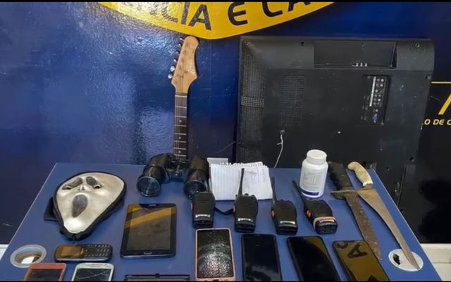 Polícia prende suspeito de vários homicídios