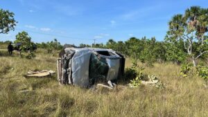 Tragédia na RR-205: Homem de 33 anos morre em acidente de carro em Alto Alegre