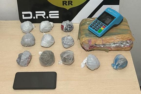 Polícia apreende 1,4 kg de Skunk em “Boca de Fumo” no bairro Santa Luzia