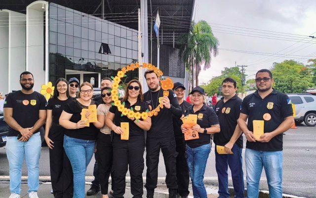 Polícia Civil participa de blitz educativa durante campanha contra crimes de exploração sexual infantil