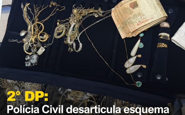 Polícia Civil desarticula esquema de receptação e elucida série de furtos em comércios de Boa Vista