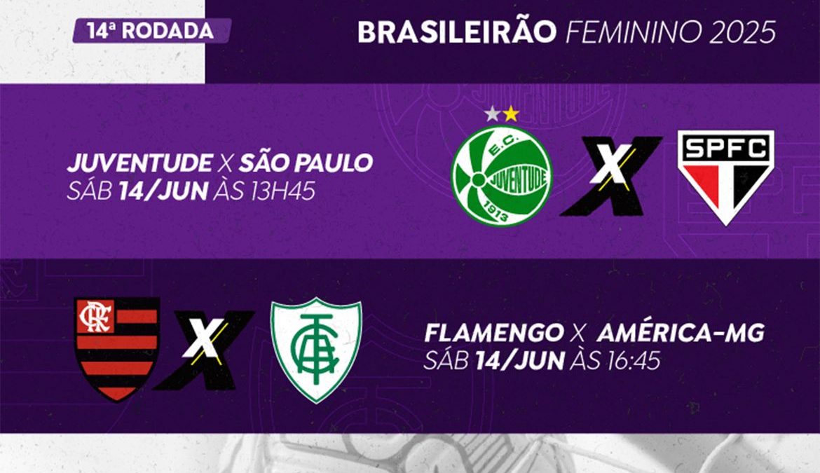TV Brasil exibe rodada dupla do Brasileirão Feminino neste sábado