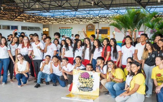 SETEMBRO AMARELO <br> Superintendência de Saúde da ALERR aborda cuidados com a mente em escola pública de Boa Vista