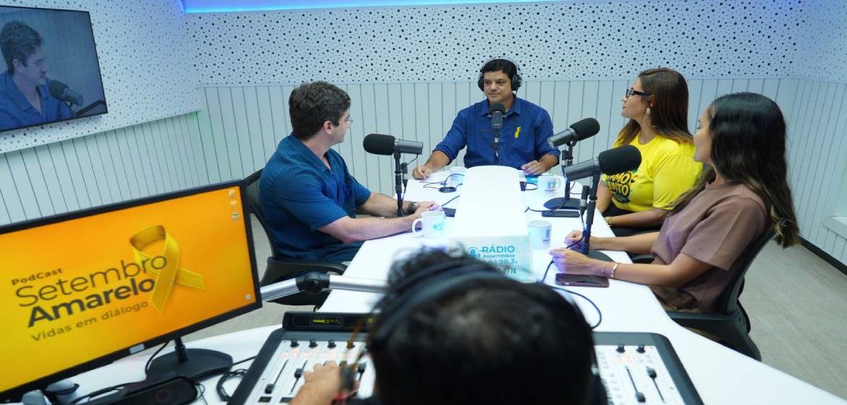 VIDAS EM DIÁLOGO: Podcast “Setembro Amarelo” aborda importância do acolhimento na prevenção ao suicídio