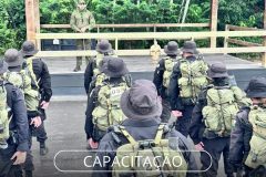 CAPACITAÇÃO: Policiais de Roraima fazem treinamento tático integrado com forças de segurança do Amazonas