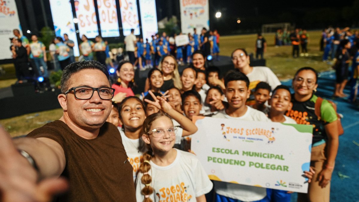 Inclusão e espírito esportivo marcam abertura da 4ª edição dos Jogos das Escolas da Rede Municipal