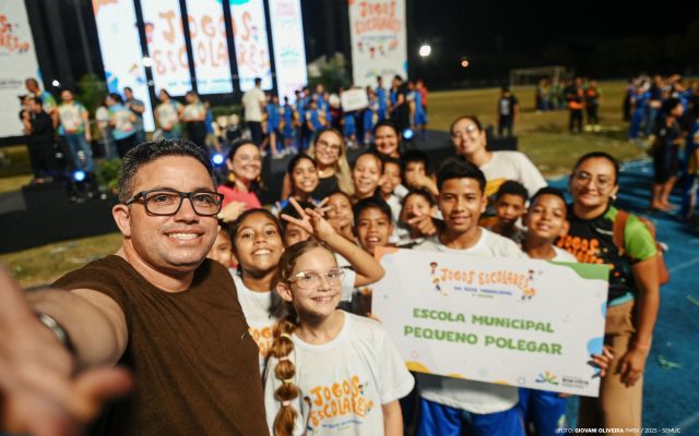 Inclusão e espírito esportivo marcam abertura da 4ª edição dos Jogos das Escolas da Rede Municipal