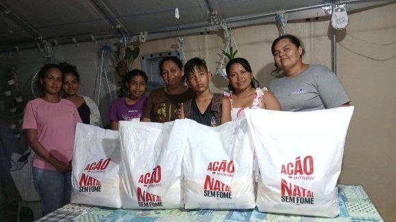 Ação da Cidadania lança campanha Natal sem Fome 2026 em Roraima