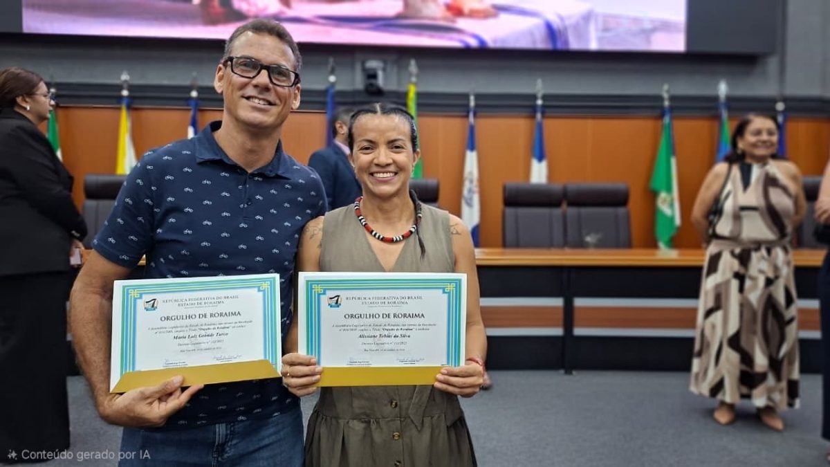 Ciclistas recebem Comenda Orgulho de Roraima em Boa Vista