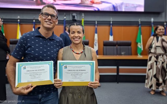 Ciclistas recebem Comenda Orgulho de Roraima em Boa Vista