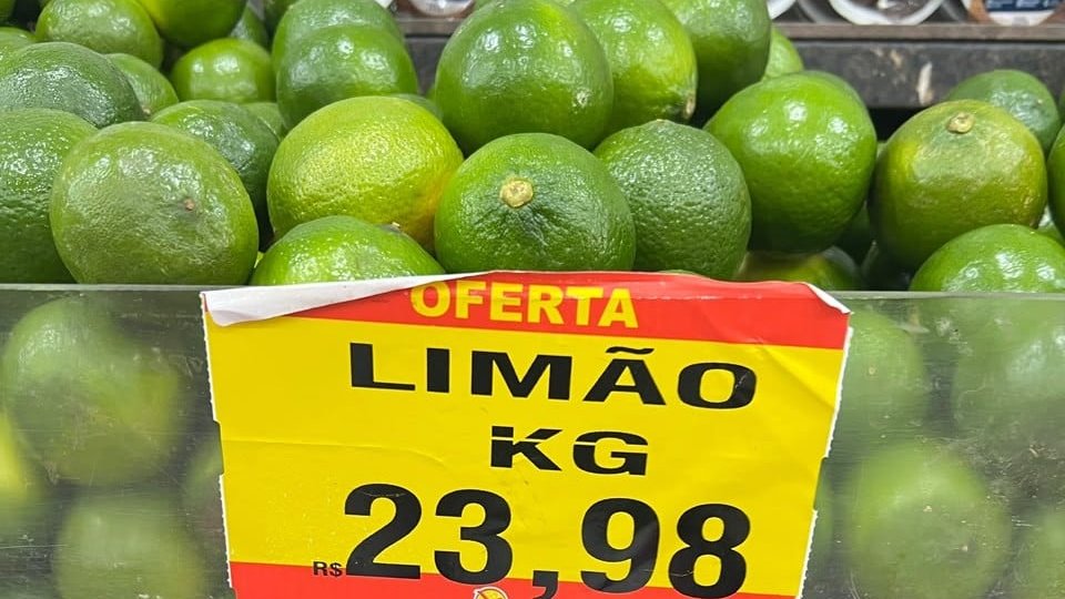 El Niño eleva preço do limão e agrava seca em Roraima