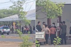Grupo entra na UFRR, interrompe aulas e retira bandeira antifascista
