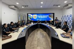 PMRR monta sala de situação e mobiliza mais de mil policiais no segundo turno