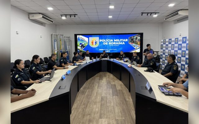 PMRR monta sala de situação e mobiliza mais de mil policiais no segundo turno