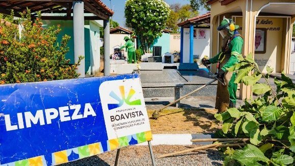 Prefeitura amplia horário e limpa Cemitério Nossa Senhora da Conceição